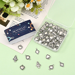 72шт 4 стиля подвески из сплава в тибетском стиле&nbsp;FIND-SC0019-40AS