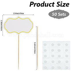 1 набор бумажных фигурок для торта&nbsp;DIY-CN0003-21A
