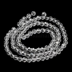 Прозрачные стеклянные бусины&nbsp;LS-EGLA-A035-T6mm-D19