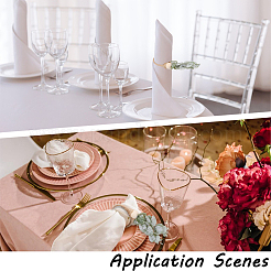 6 шт. ПВХ кольца для салфеток в виде листьев&nbsp;AJEW-GF0011-03B