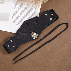 Ленты для шляп из искусственной кожи&nbsp;DIY-WH20013-92A