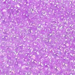 6/0 внутренний цвет стеклянных бусин с бахромой&nbsp;SEED-A034-03B