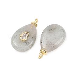 Природные подвески лабрадорита&nbsp;G-Z134-01G-02