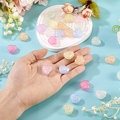 Светящиеся прозрачные акриловые бусины&nbsp;LACR-TA0001-07E