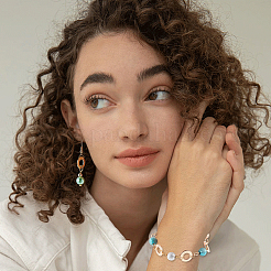 Латунные соединительные колечки&nbsp;KK-PH0002-17