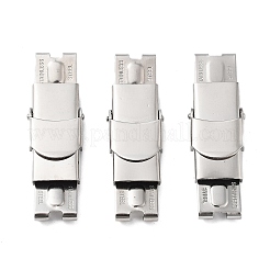 Застежки для часов из нержавеющей стали 201 STAS-C006-1