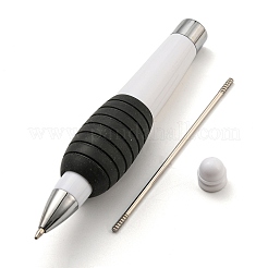 Пластиковая выдвижная шариковая ручка&nbsp;AJEW-P122-A02