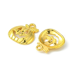 Подвески из сплава тыквы Джека-фонаря&nbsp;TIBEP-YW0001-43G