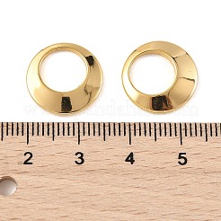 Латунные плоские круглые подвески&nbsp;XGR0119G-108G