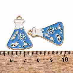 Подвески из эмалевого сплава на тему химии&nbsp;LS-ENAM-V002-01L-KCG