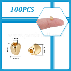100 шт. латунные бусины с покрытием стойки&nbsp;KK-UN0005-54
