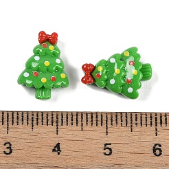 Рождественские кабошоны из непрозрачной смолы для декодирования&nbsp;CRES-M036-03M
