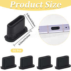 50 шт. силиконовые мобильные заглушки от пыли&nbsp;FIND-CN0001-98B