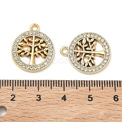 Подвески из сплава и страза&nbsp;ALRI-D303-08G