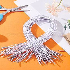 50 шт. полиэстеровая эластичная застежка для блокнота путешественника&nbsp;AJEW-LP0001-06