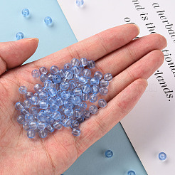 Прозрачные акриловые бусины&nbsp;LS-MACR-S370-A6mm-749