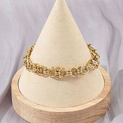 Браслеты-цепочки из нержавеющей стали 304 для женщин&nbsp;BJEW-Z143-17G