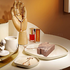 Прямоугольные скрепки для волос&nbsp;CDIS-WH0027-04A-02