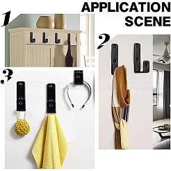 Пластиковые крючки вешалки&nbsp;AJEW-BC0003-40A