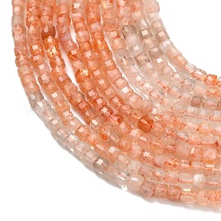 Натуральный Sunstone бисер пряди G-L634-D06-2.5x2.5mm