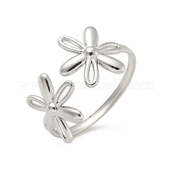 Кольцо-манжета из нержавеющей стали 304 для женщин&nbsp;RJEW-M025-05P