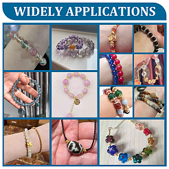 120 шт. 12 стиля колпачков для бусин из сплава&nbsp;FIND-PH0022-80G