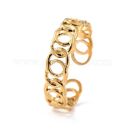 Ионное покрытие (ip) кольца из нержавеющей стали 304&nbsp;RJEW-L102-06G