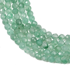 Природные африканские нефритовые бусы пряди&nbsp;G-B175-D19-4mm