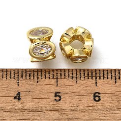 Латунные микропаве из прозрачного кубического циркония&nbsp;LS-ZIRC-I070-060G