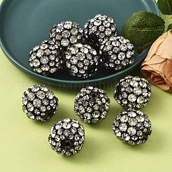 Латунные бусины со стразами  RB-J023