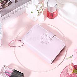 Мини-книжка-держатель для фотокарточек из искусственной кожи&nbsp;AJEW-WH20060-22A