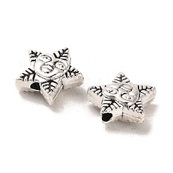 Сплавочные овальные бусины тибетского стиля &nbsp;FIND-C043-033AS