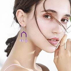 48шт 6 стили прозрачных акриловых люстровых компонентов&nbsp;TACR-CA0001-15