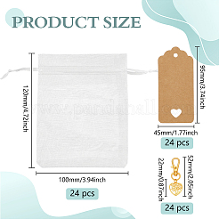 24 шт. подвеска в форме сердца с деревом жизни из сплава&nbsp;KEYC-PH01584