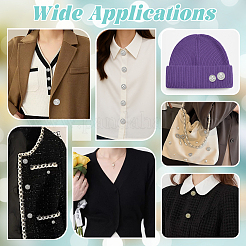 15 шт. 5 стиля пуговицы из сплава с тремя отверстиями на ножке&nbsp;BUTT-NB0002-10P