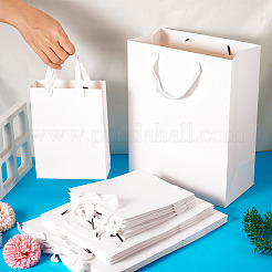 15 шт. 3 размера прямоугольные бумажные подарочные сумки для хранения с ручкой&nbsp;ABAG-TA0001-73A