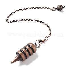 Латунные маятниковые подвески с большими остроконечными конусами&nbsp;KK-H491-02