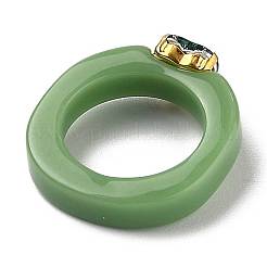 Полимерные пальцевые кольца&nbsp;RJEW-Z007-04C