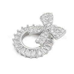 Кубический цирконий из латуни со стеклянными подвесками&nbsp;KK-Q026-23P