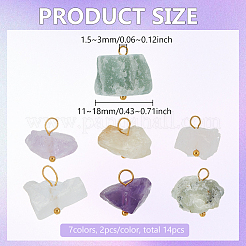 Природных драгоценных камней подвески&nbsp;PALLOY-FG00001