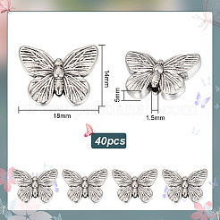 40 шт. бусины из сплава в тибетском стиле&nbsp;FIND-GO0001-65