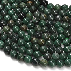 Природные африканские нефритовые бусы пряди&nbsp;G-F820-K02-10mm