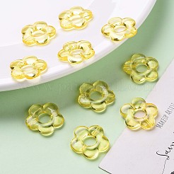 Прозрачные акриловые бусинки кадров&nbsp;X-TACR-S154-29B-85