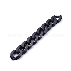 Непрозрачные акриловые цепочки ручной работы&nbsp;X-AJEW-JB00564-02