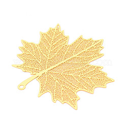 Латунные филигранные большие кулоны&nbsp;KKC-T003-22G