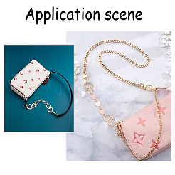 4 шт. 4-х цветные застежки-вешалки из цинкового сплава светло-золотого цвета&nbsp;FIND-PH0001-42