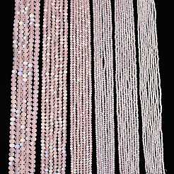 Прозрачные стеклянные бусины&nbsp;LS-EGLA-A044-T1mm-MB22