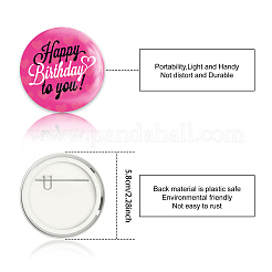 Брошь из белой жести&nbsp;JEWB-WH0012-025