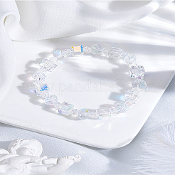 1шт стеклянные эластичные браслеты&nbsp;BJEW-LP0015-25