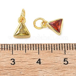 Латунные микро проложить кубического циркония подвески&nbsp;KK-L264-03G